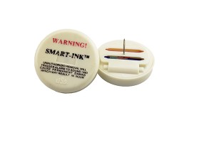 ssYS309 Circle Ink Tag security tag with pin for garments retail shop