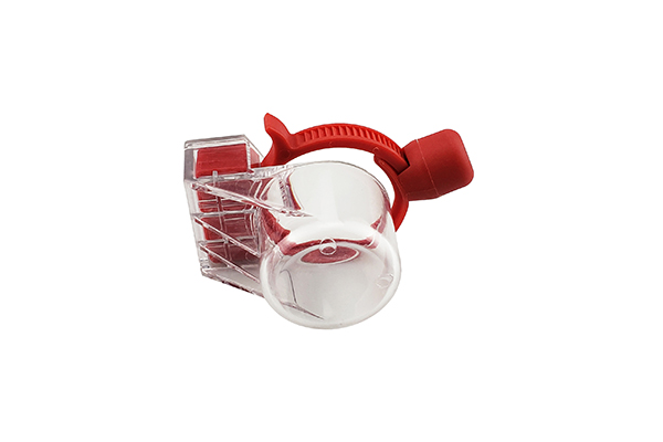 OEM Customized Bottle Paper Tags - YS105-1 Quick bottle Tag with transparent cap – Yasen detail pictures