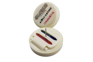 ssYS309 Circle Ink Tag security tag with pin for garments retail shop