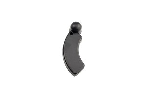YS225 half moon tag AM EAS hard tag for clothes shop/shoe shop and supermarket
