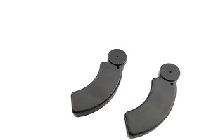 YS225 half moon tag AM EAS hard tag for clothes shop/shoe shop and supermarket