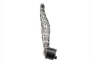 as009 EAS RF/AM self-alarming tag black large spider wrap with net for box