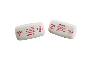 YS306 square Ink Pin for garments retail shop