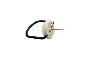YS758 plastic pin with hook for EAS hard tag/am hard/rf hard tag