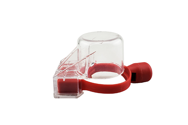 OEM Customized Bottle Paper Tags - YS105-1 Quick bottle Tag with transparent cap – Yasen detail pictures