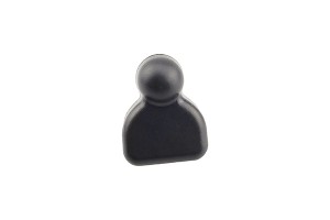 YS227 Mini tag with lanyard AM EAS hard tag for clothes shop/shoe shop and supermarket