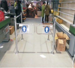 YST02 Mechanical Dual-Swing Gate