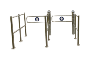 YST11 Round Infrared Dual Swing Gate