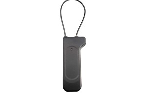 AS011 EAS security self-alarming long tag with lanyard for bag