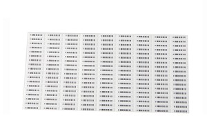 YS608-3 Barcode AM Label