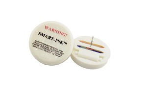 ssYS309 Circle Ink Tag security tag with pin for garments retail shop