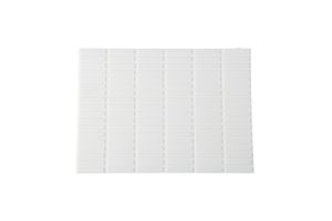 YS608-1 White AM Label